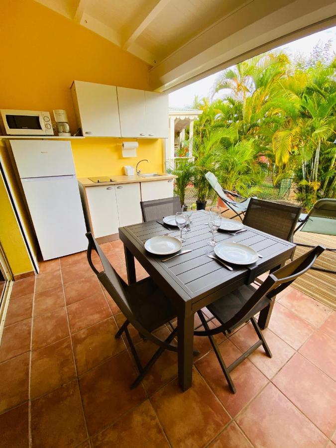 Maison Mitoyenne , Piscine,Citerne, Jardin, Parking, Plage Le Gosier  Dış mekan fotoğraf