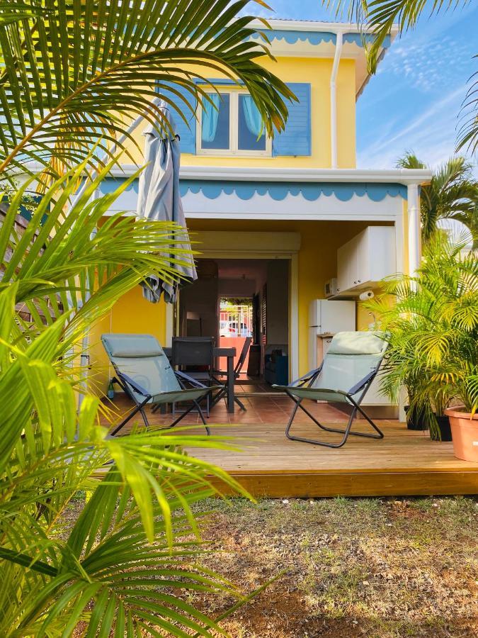 Maison Mitoyenne , Piscine,Citerne, Jardin, Parking, Plage Le Gosier  Dış mekan fotoğraf