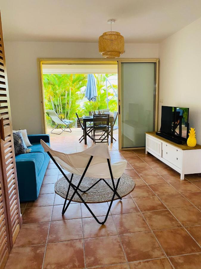 Maison Mitoyenne , Piscine,Citerne, Jardin, Parking, Plage Le Gosier  Dış mekan fotoğraf